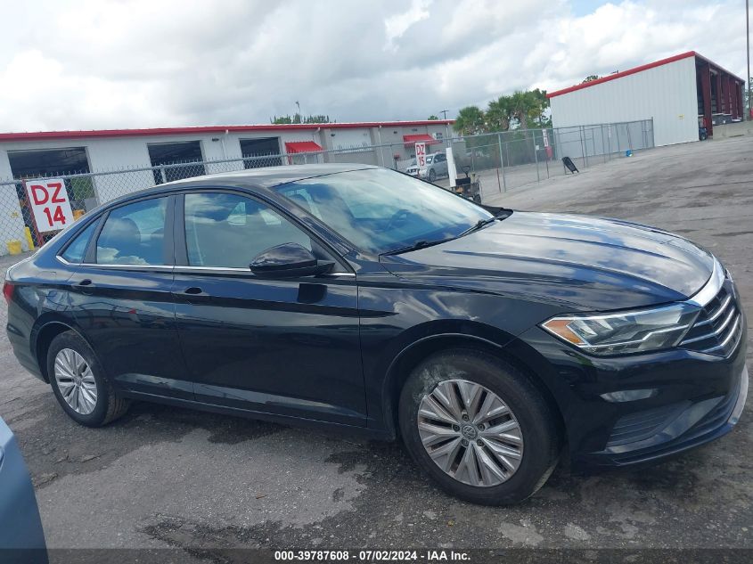 2019 Volkswagen Jetta 1.4T R-Line/1.4T S/1.4T Se VIN: 3VWCB7BUXKM246745 Lot: 39787608