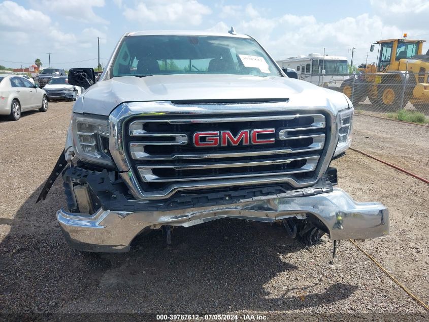 2020 GMC Sierra 1500 4Wd Short Box Slt VIN: 3GTU9DED9LG289356 Lot: 39787612