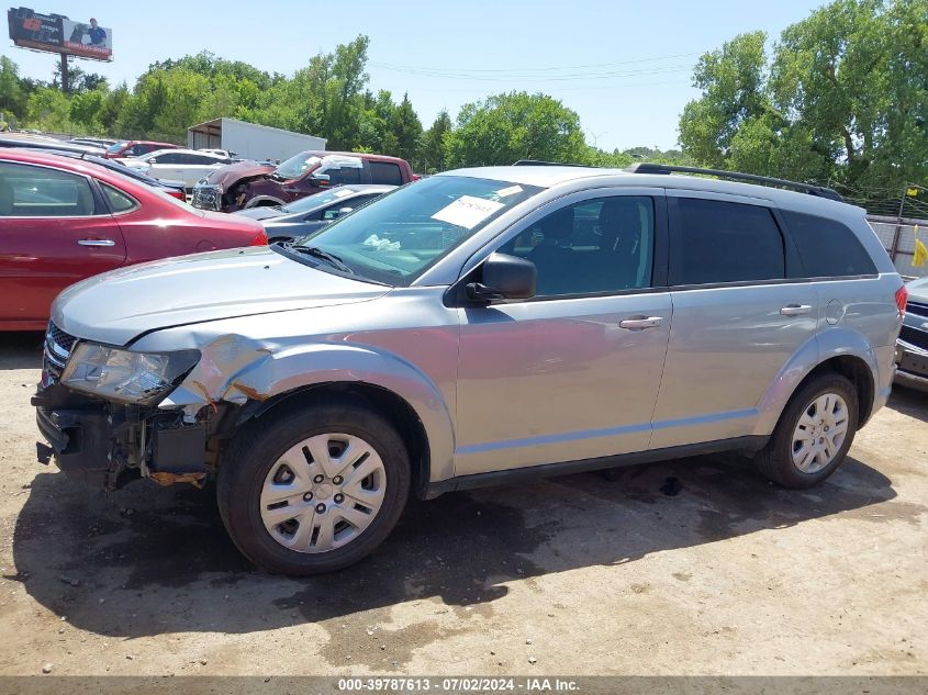 2020 Dodge Journey Se Value VIN: 3C4PDCABXLT220368 Lot: 39787613