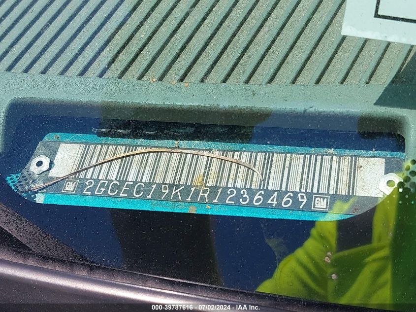 1994 Chevrolet Gmt-400 C1500 VIN: 2GCEC19K1R1236469 Lot: 39787616