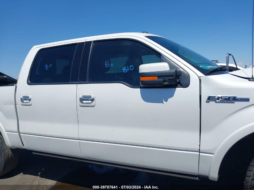 2011 Ford F150 Supercrew VIN: 1FTFW1E64BFA48273 Lot: 39787641