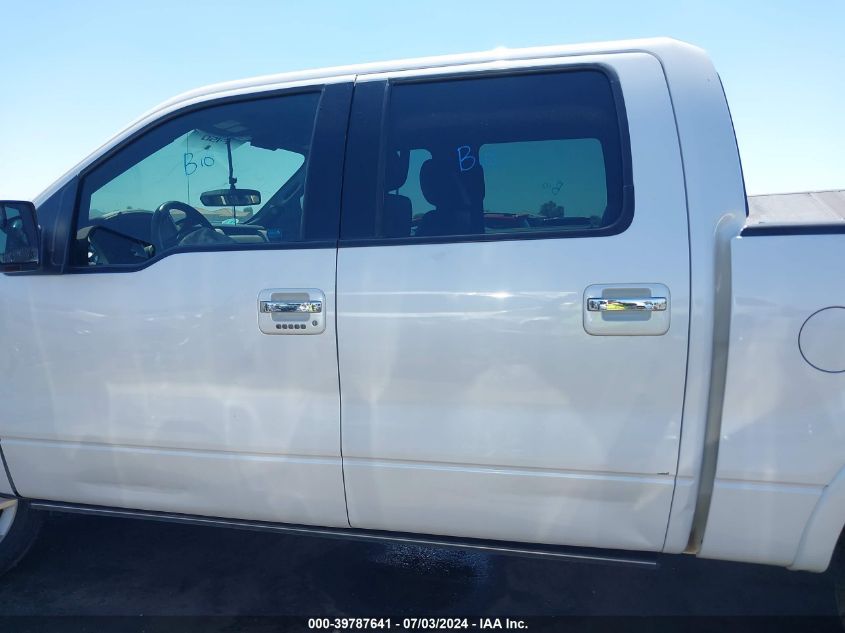 2011 Ford F150 Supercrew VIN: 1FTFW1E64BFA48273 Lot: 39787641