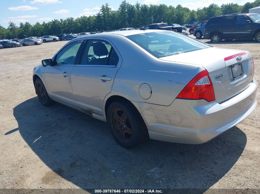 2010 Ford Fusion Se VIN: 3FAHP0HA8AR392163 Lot: 39787646