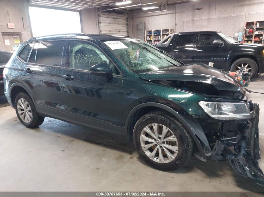 2018 Volkswagen Tiguan S VIN: 3VV0B7AX5JM109620 Lot: 39787653