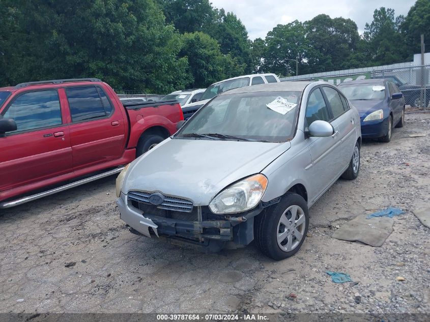 KMHCN46C18U267848 | 2008 HYUNDAI ACCENT