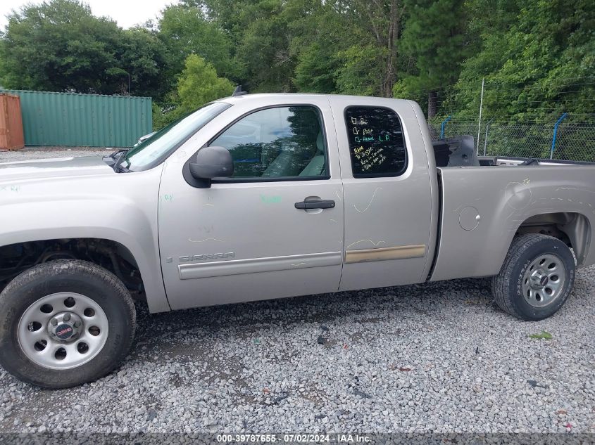 2007 GMC Sierra 1500 Sle1 VIN: 2GTEC19CX71578637 Lot: 39787655