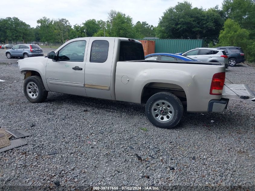 2007 GMC Sierra 1500 Sle1 VIN: 2GTEC19CX71578637 Lot: 39787655