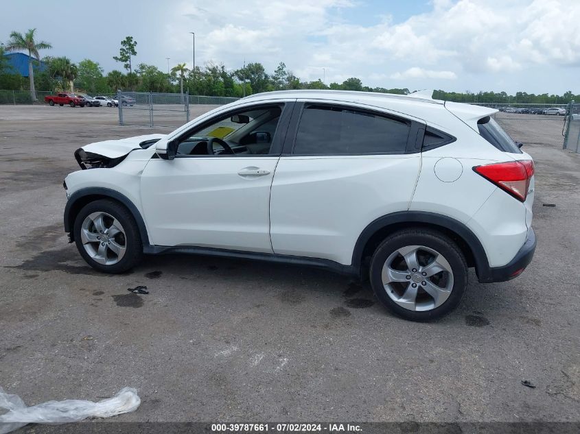 2016 Honda Hr-V Ex-L VIN: 3CZRU5H74GM729128 Lot: 39787661