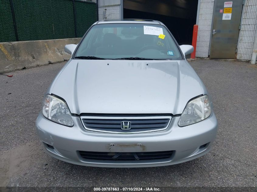 1999 Honda Civic Ex VIN: 2HGEJ8642XH502950 Lot: 39787663