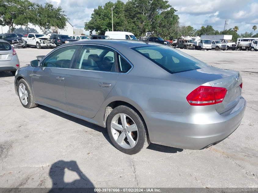 1VWBP7A31DC058917 | 2013 VOLKSWAGEN PASSAT