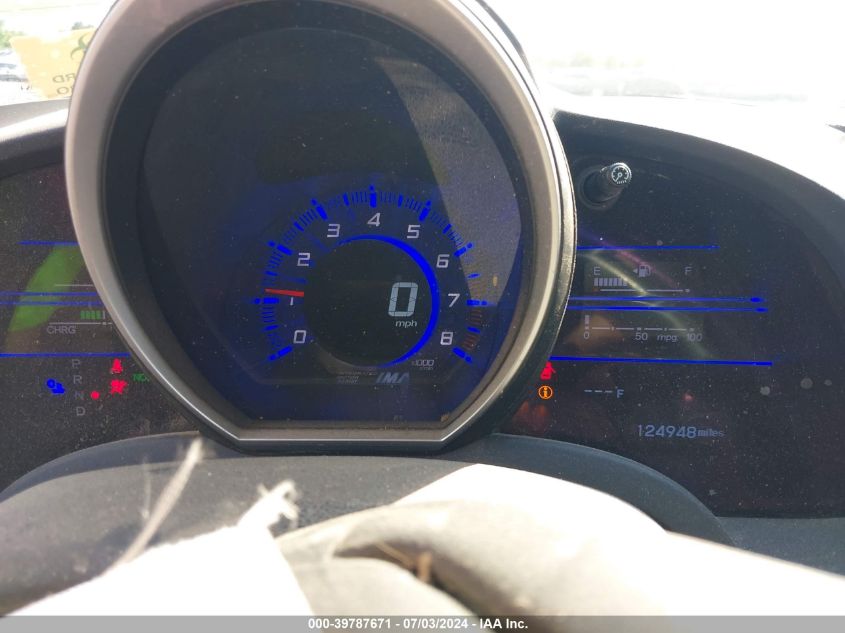 2011 Honda Cr-Z Ex VIN: JHMZF1D64BS004987 Lot: 39787671