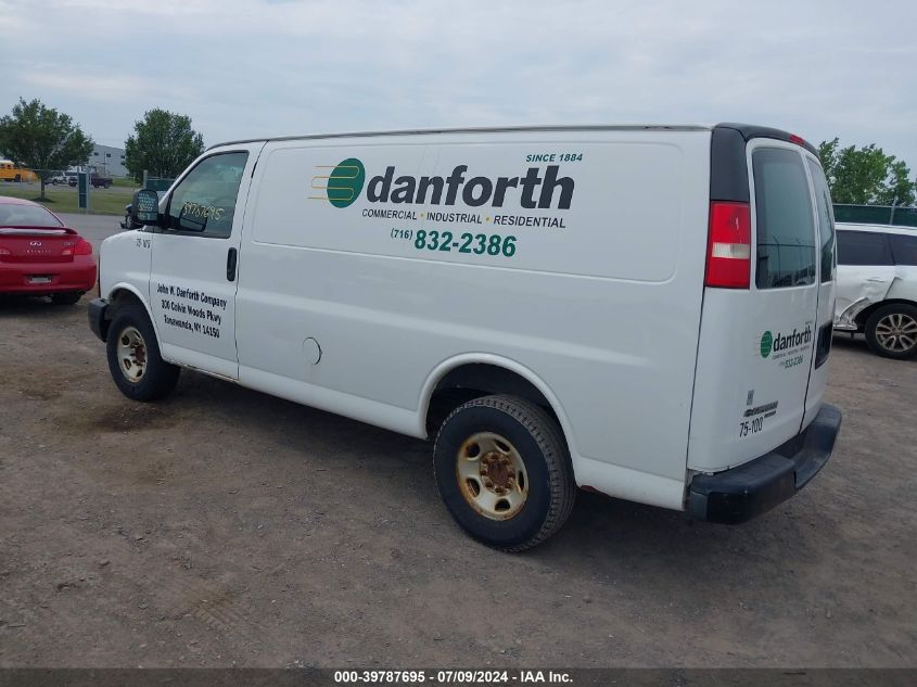 2015 Chevrolet Express 2500 Work Van VIN: 1GCWGFCF4F1129094 Lot: 39787695