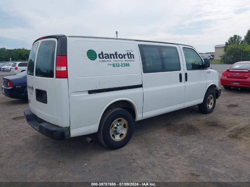 2015 Chevrolet Express 2500 Work Van VIN: 1GCWGFCF4F1129094 Lot: 39787695