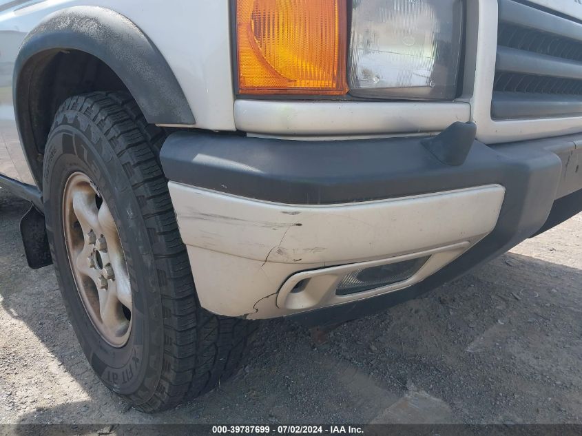2000 Land Rover Discovery Series Ii Cloth/Series Ii Leather VIN: SALTY124XYA249917 Lot: 39787699