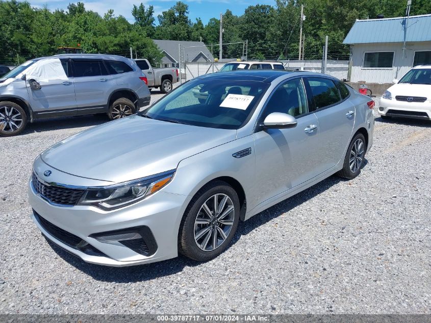 2019 Kia Optima Ex VIN: 5XXGU4L14KG344155 Lot: 39787717