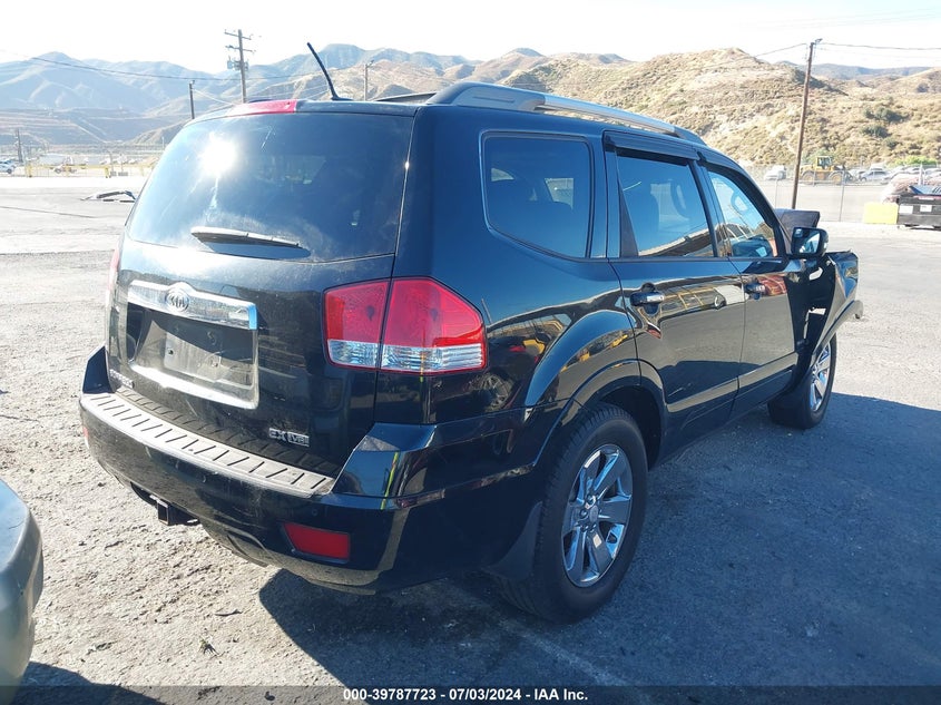 2009 Kia Borrego Ltd VIN: KNDJH742295037682 Lot: 39787723