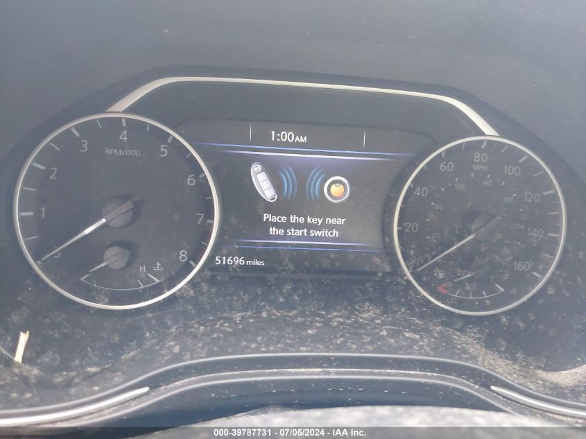 2018 Nissan Maxima 3.5 Platinum VIN: 1N4AA6AP2JC389651 Lot: 39787731