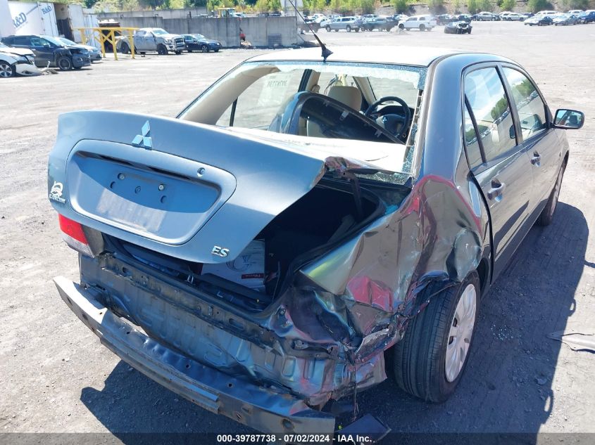 2007 Mitsubishi Lancer Es VIN: JA3AJ26E27U016914 Lot: 39787738