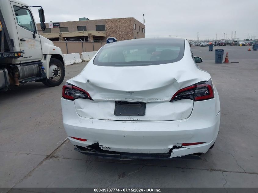 2023 Tesla Model 3 Rear-Wheel Drive VIN: 5YJ3E1EA8PF557207 Lot: 39787774