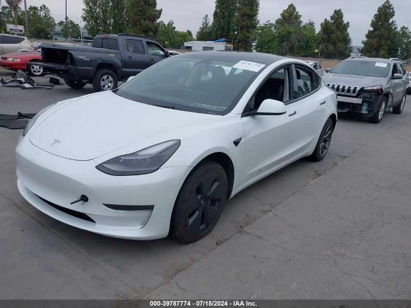 5YJ3E1EA8PF557207 2023 TESLA MODEL 3 - Image 2