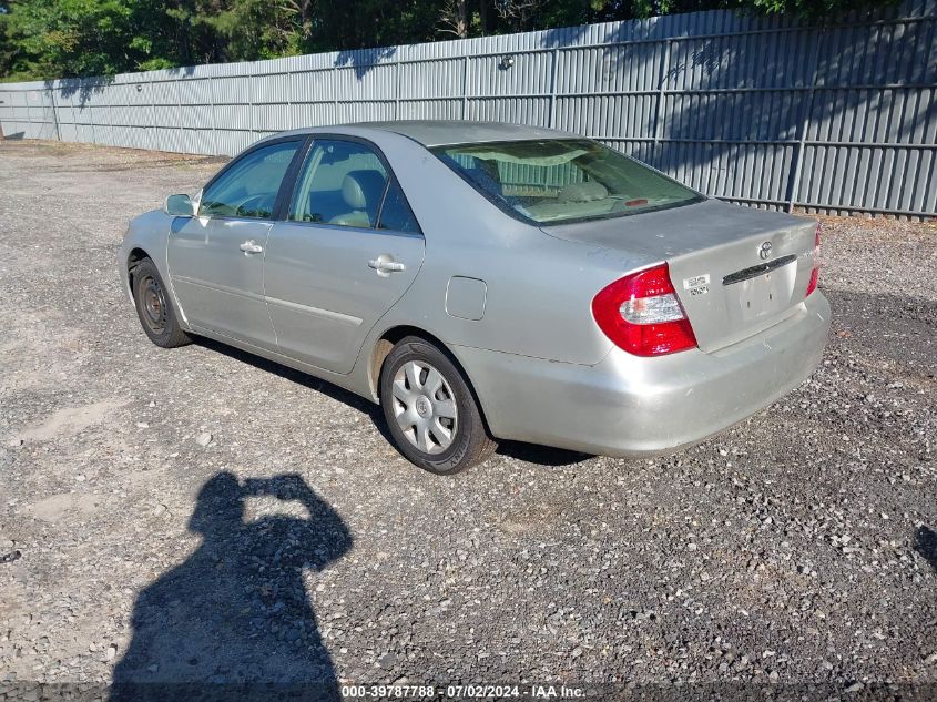 4T1BE32K73U778900 | 2003 TOYOTA CAMRY