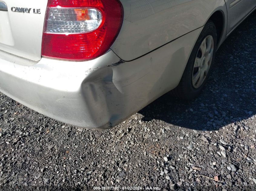 2003 Toyota Camry Le VIN: 4T1BE32K73U778900 Lot: 39787788