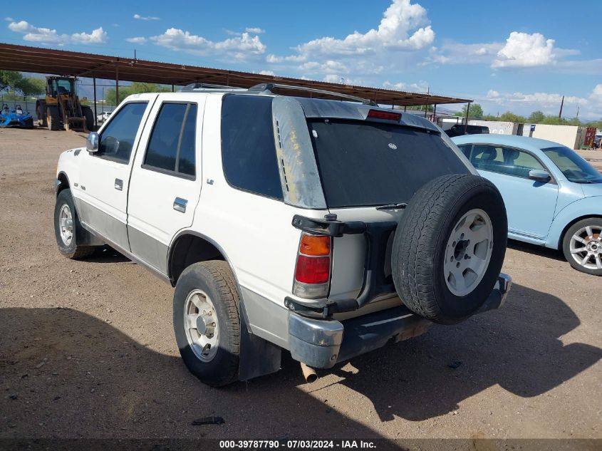 1995 Isuzu Rodeo S/Ls VIN: 4S2CG58VXS4317810 Lot: 39787790