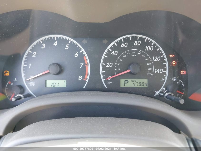 2010 Toyota Corolla Le VIN: 2T1BU4EE3AC408959 Lot: 39787809