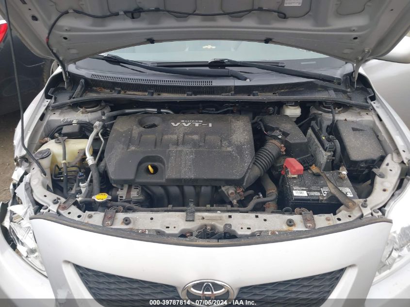 2010 Toyota Corolla Le VIN: 1NXBU4EE5AZ277466 Lot: 39787814