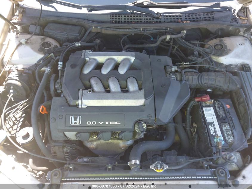 18GCG165X1A025731 2001 Honda Accord