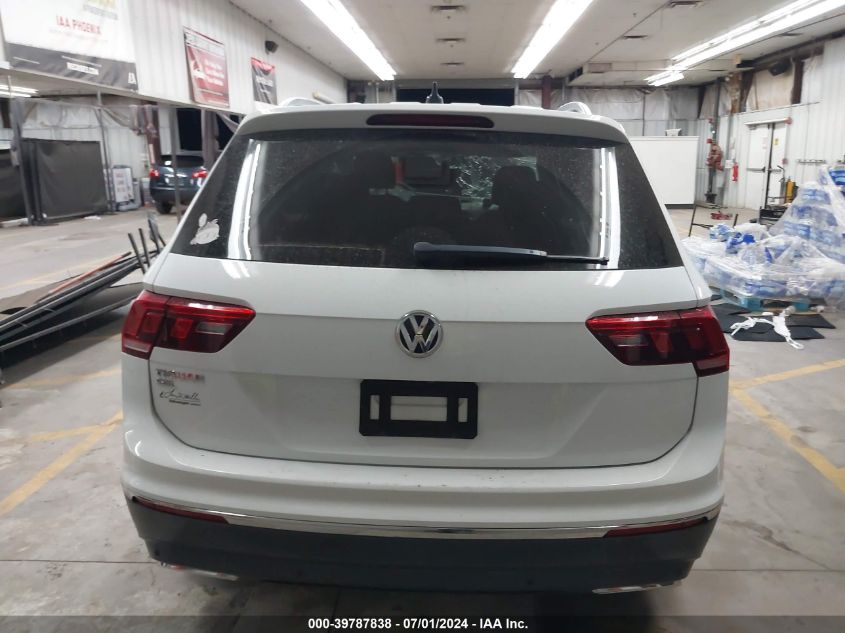 2019 Volkswagen Tiguan Se/Sel/Sel R-Line Jet-Bla VIN: 3VV3B7AX3KM024936 Lot: 39787838