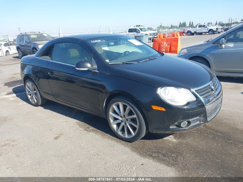 2007 Volkswagen Eos 2.0T Sport VIN: WVWDA71F37V025112 Lot: 39787841