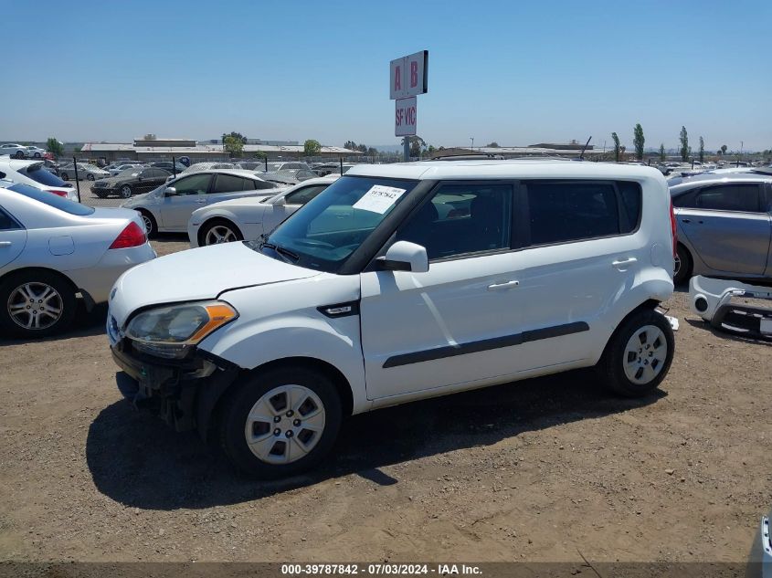 2012 Kia Soul VIN: KNDJT2A53C7376723 Lot: 39787842