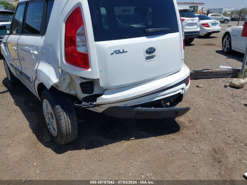 2012 Kia Soul VIN: KNDJT2A53C7376723 Lot: 39787842