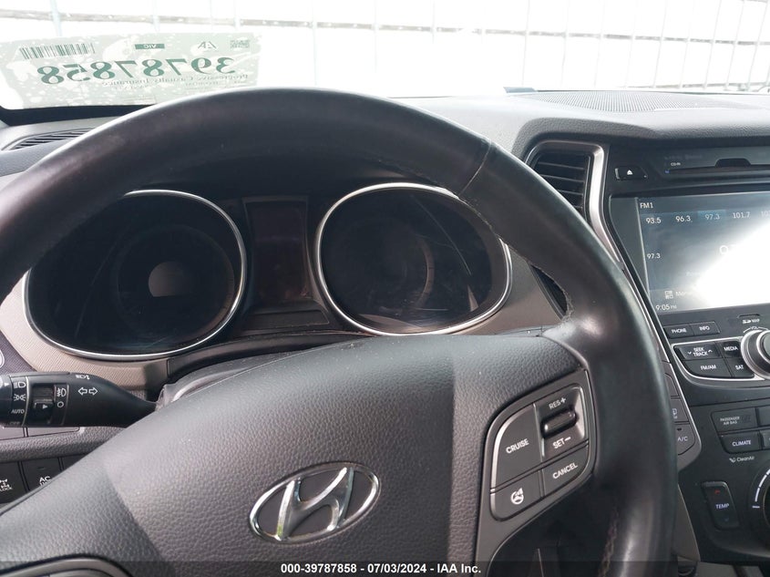 2014 Hyundai Santa Fe Limited VIN: KM8SRDHF0EU084945 Lot: 39787858