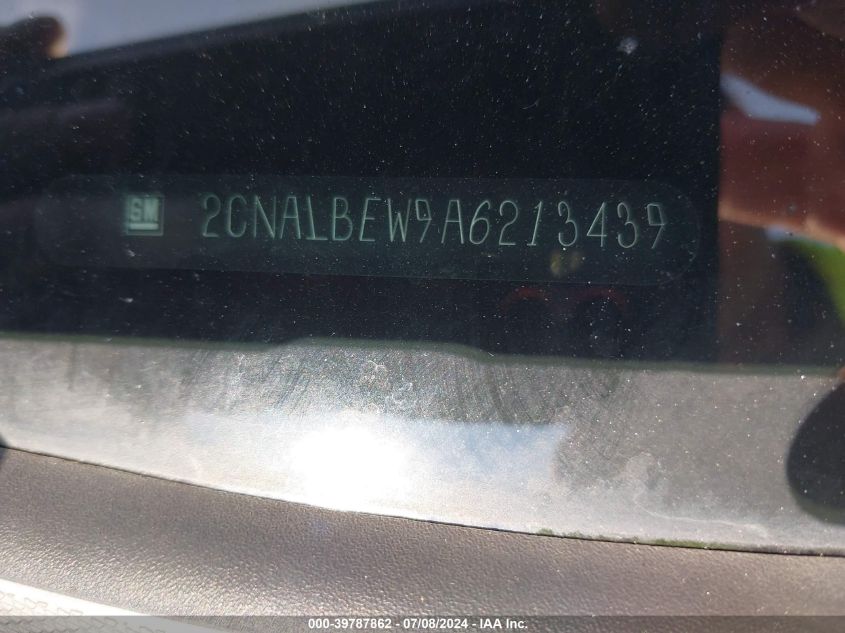 2010 Chevrolet Equinox Ls VIN: 2CNALBEW9A6213439 Lot: 39787862
