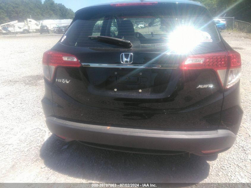 2019 Honda Hr-V Lx VIN: 3CZRU6H32KG708093 Lot: 39787863