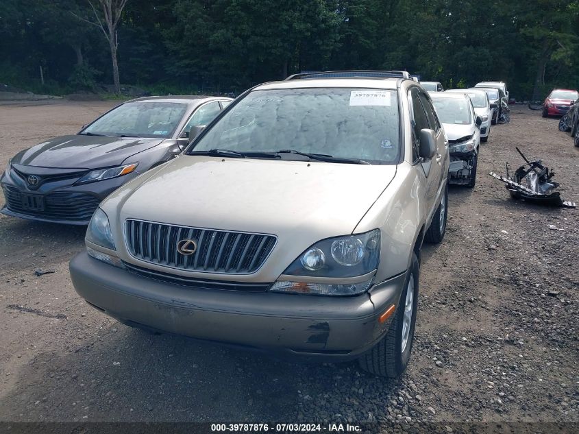 2000 Lexus Rx 300 VIN: JT6GF10U4Y0076362 Lot: 39787876