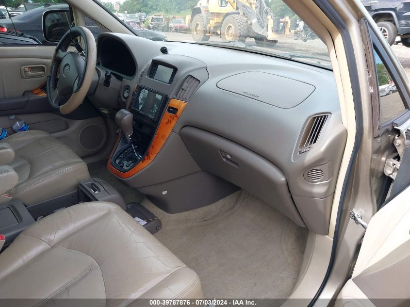 2000 Lexus Rx 300 VIN: JT6GF10U4Y0076362 Lot: 39787876