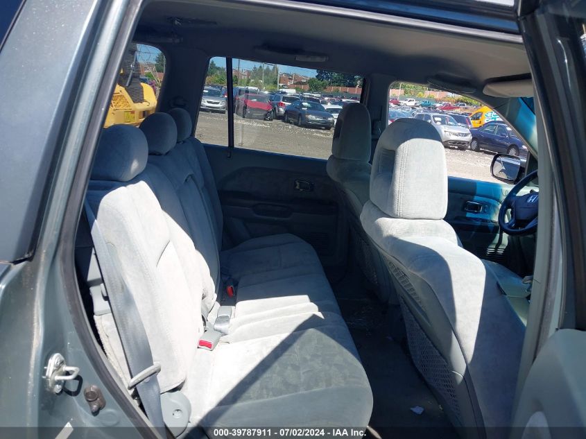 2003 Honda Pilot Ex VIN: 2HKYF18423H564156 Lot: 39787911