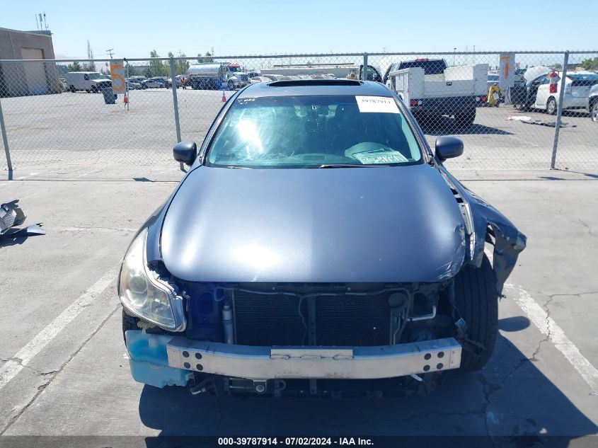 2008 Infiniti G35X VIN: JNKBV61F78M277733 Lot: 39787914