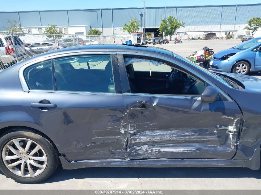 2008 Infiniti G35X VIN: JNKBV61F78M277733 Lot: 39787914