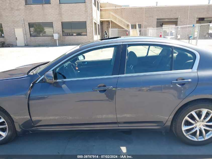 2008 Infiniti G35X VIN: JNKBV61F78M277733 Lot: 39787914