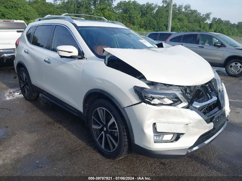 2018 Nissan Rogue Sl VIN: JN8AT2MT5JW460401 Lot: 39787921