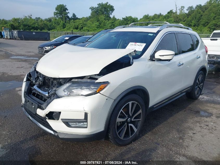 2018 Nissan Rogue Sl VIN: JN8AT2MT5JW460401 Lot: 39787921