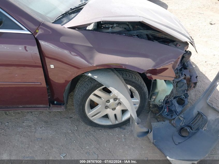 2007 Chevrolet Impala Lt VIN: 2G1WC58R779172486 Lot: 39787930