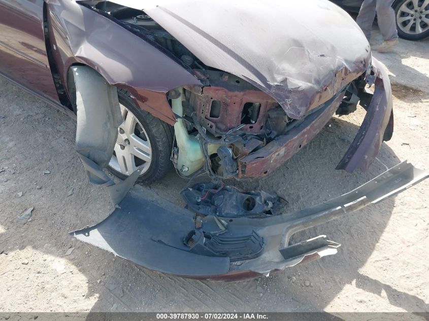 2007 Chevrolet Impala Lt VIN: 2G1WC58R779172486 Lot: 39787930