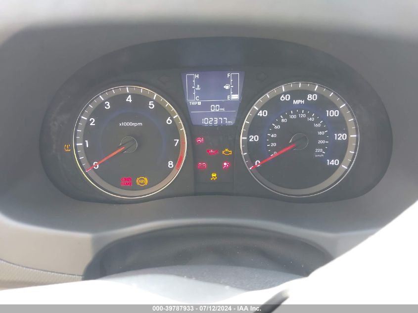 2015 Hyundai Accent Gls VIN: KMHCT4AE2FU902202 Lot: 39787933