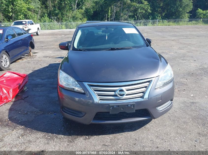 2015 Nissan Sentra Sv VIN: 3N1AB7AP3FY230474 Lot: 39787955