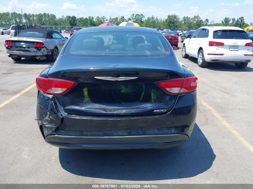 2016 CHRYSLER 200 TOURING - 1C3CCCFB4GN188182